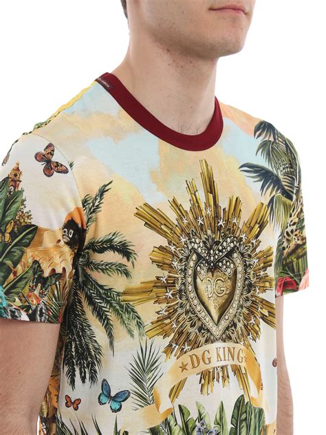 dolce gabbana tropico italiano t shirt|dolce gabbana t shirt price.